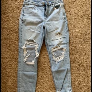 AEO mom jeans